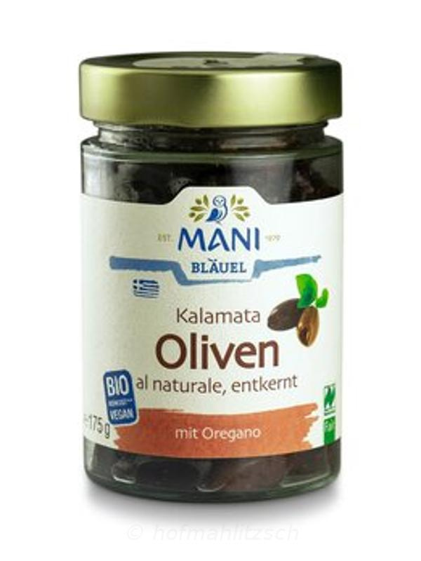 Produktfoto zu Kalamata Oliven al naturale entkernt mit Oregano