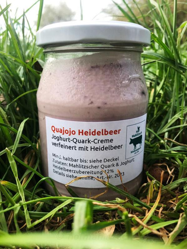 Produktfoto zu Quajojo Heidelbeer - Feine Heidelbeer-Quarkcreme