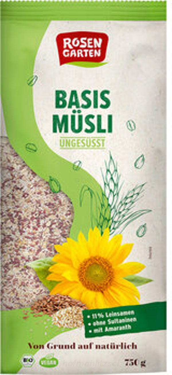 Produktfoto zu Basis Müsli ungesüßt