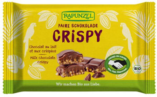 Produktfoto zu Crispy Vollmilchschokolade