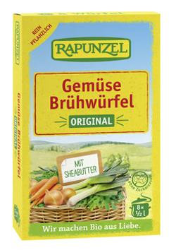 Produktfoto zu Gemüse-Brühwürfel Original, mit Bio-Hefe