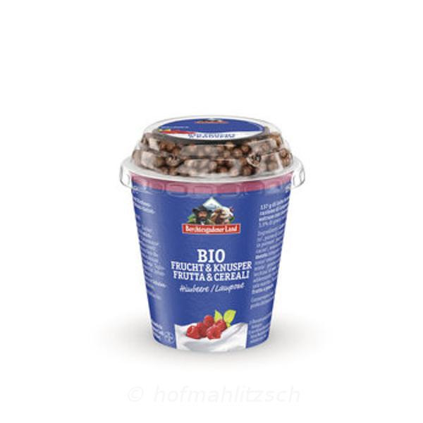 Produktfoto zu Frucht & Knusper Joghurt Himbeere mit Schokoballs