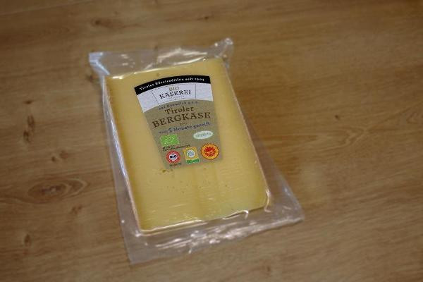 Produktfoto zu Bergkäse 250g Stück - 5 Monate gereift