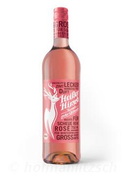 Produktfoto zu Heißer Hirsch rosè Glühwein