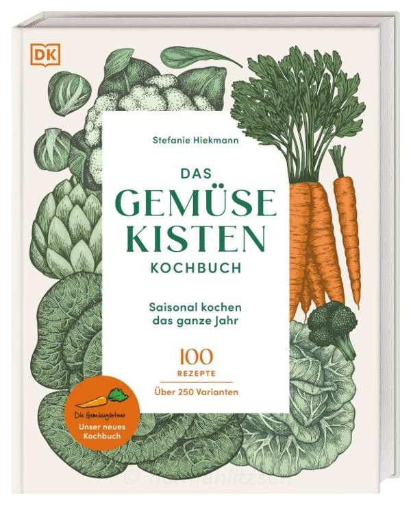 Produktfoto zu Kochbuch - Das Gemüsekisten Kochbuch - Saisonal kochen das ganze Jahr