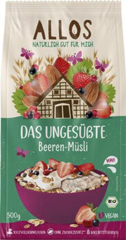 Produktfoto zu Das Ungesüßte Beeren-Müsli