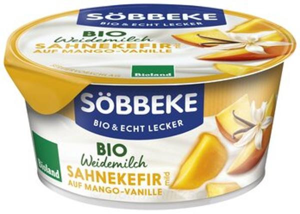 Produktfoto zu Sahne-Kefir Mango-Vanille