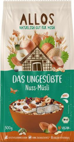 Produktfoto zu Das Ungesüßte Nuss-Müsli