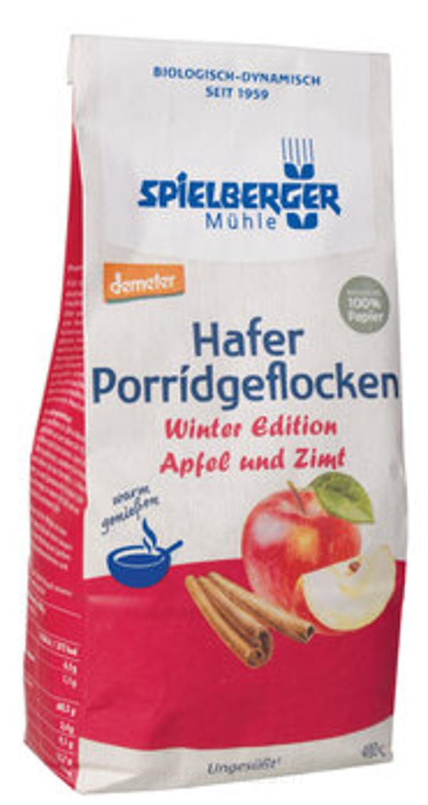 Produktfoto zu Hafer-Porridgeflocken Apfel & Zimt