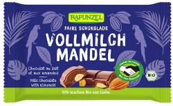 Produktfoto zu Vollmilchschokolade mit ganzen Mandeln