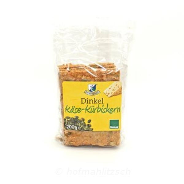 Produktfoto zu Dinkel Käse Kürbiskern Knäckebrot