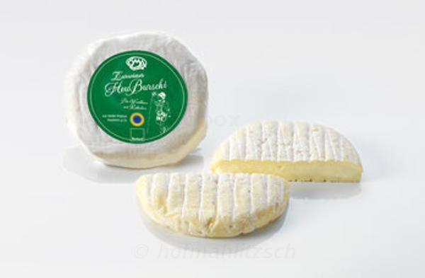 Produktfoto zu Zurwieser Heumilch Burschi - Weichkäse mit milchig-blumiger Note