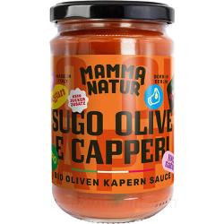 Produktfoto zu Tomatensauce mit Oliven und Kapern - Sugo olive e capperi