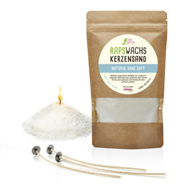 Produktfoto zu Rapswachs Kerzensand Natural