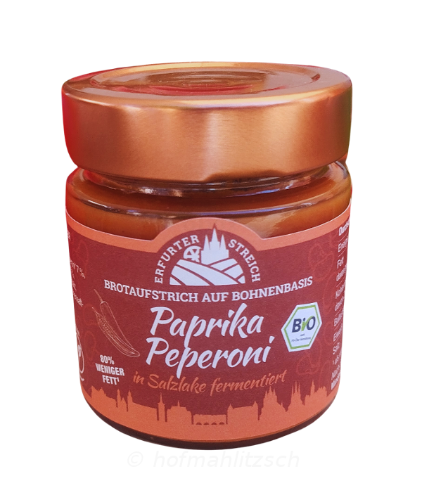 Produktfoto zu Paprika - Peperoni - Brotaufstrich aus Erfurt