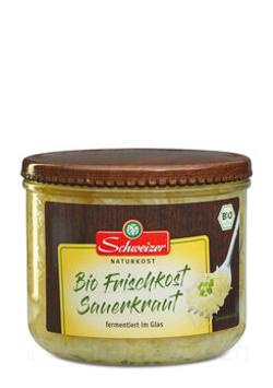 Produktfoto zu Frischkost Sauerkraut im Glas