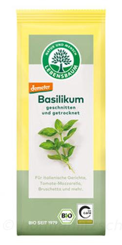 Produktfoto zu Basilikum, gerebelt Demeter