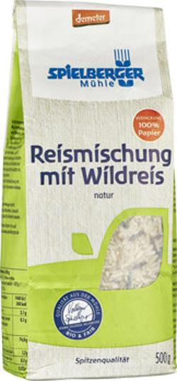 Produktfoto zu Reismischung mit Wildreis natur