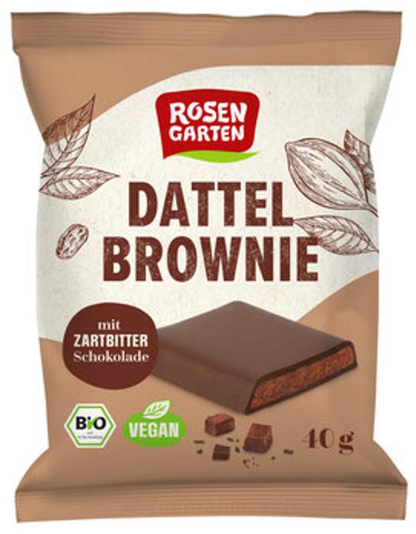 Produktfoto zu Dattel-Brownie Zartbitter