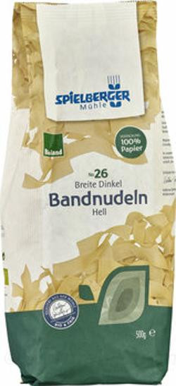 Produktfoto zu Dinkel-Bandnudeln gewalzt