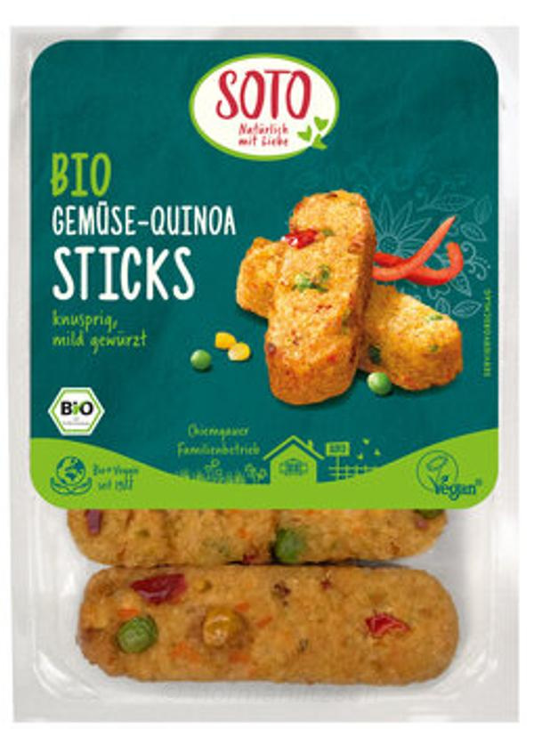 Produktfoto zu Gemüse-Quinoa-Sticks - mit Paprika & Erbse