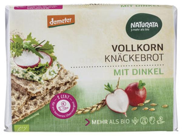 Produktfoto zu Vollkorn-Knäckebrot mit Dinkel