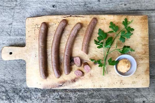 Produktfoto zu Kalbswiener, 4 Stück im Pack