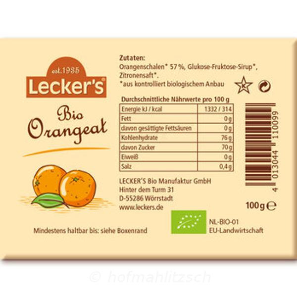 Produktfoto zu Orangeat  100g