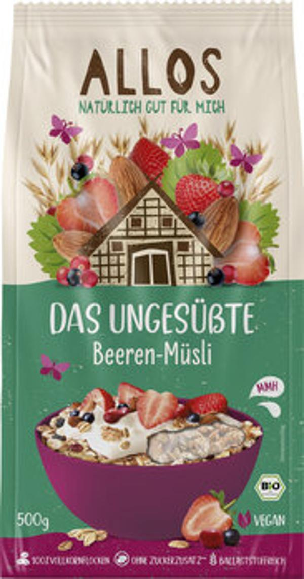 Produktfoto zu Das Ungesüßte Beeren-Müsli