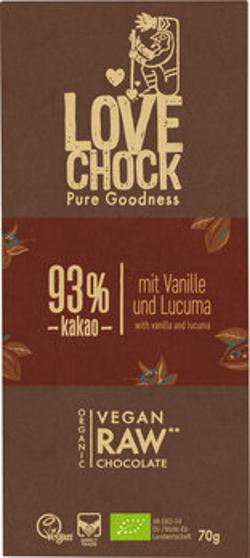 Produktfoto zu Lovechock Extra Dark 93%