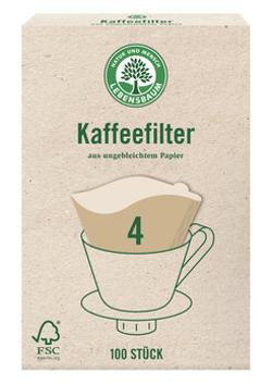 Produktfoto zu Papier-Kaffeefilter Gr.4