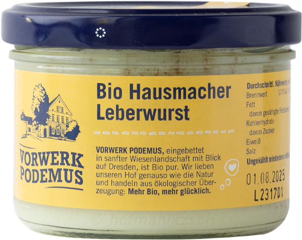 Produktfoto zu Leberwurst im Glas