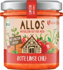 Produktfoto zu Linsenaufstrich Rote Linse Chili