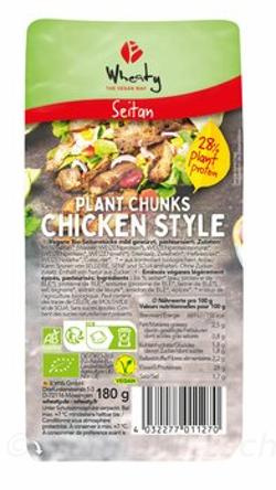 Produktfoto zu Wheaty Chicken Chunks - Feine Seitanstücke, mild gewürzt