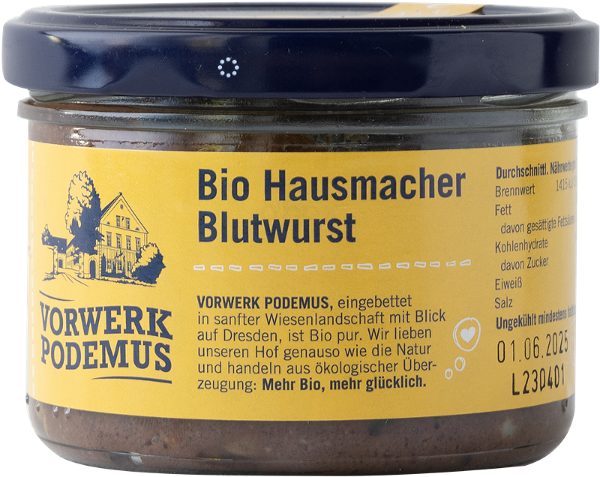 Produktfoto zu Blutwurst im Glas