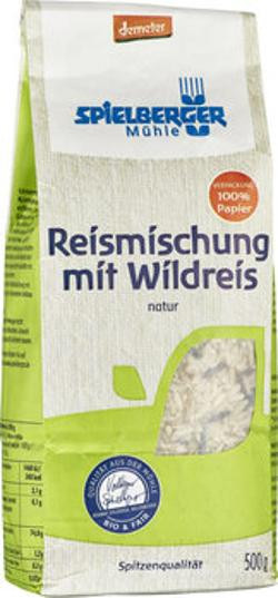 Produktfoto zu Reismischung mit Wildreis natur