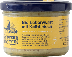 Produktfoto zu Kalbsleberwurst im Glas