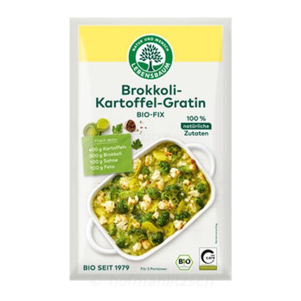 Produktfoto zu Brokkoli Kartoffel Gratin - Bio-Fix