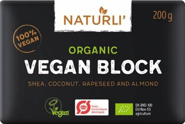 Produktfoto zu Naturli Block - Vegane Butteralternative